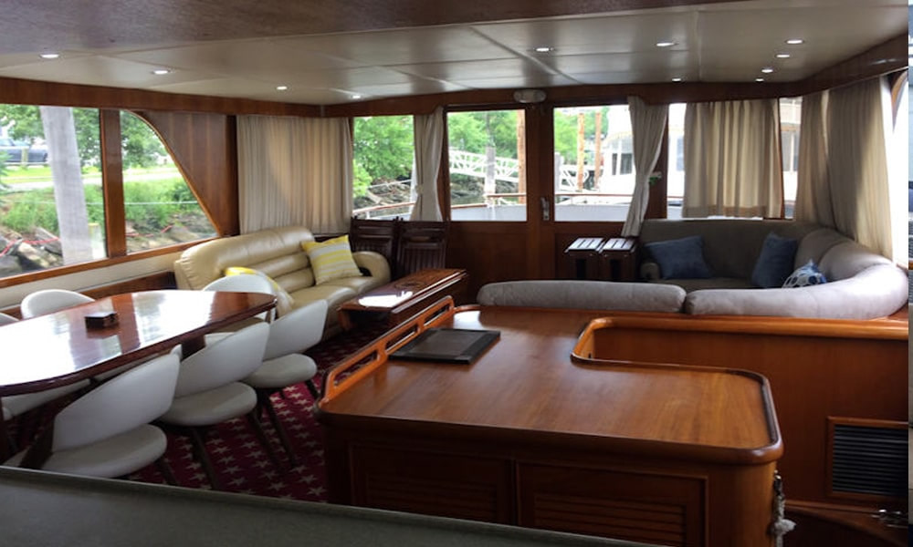yacht interior